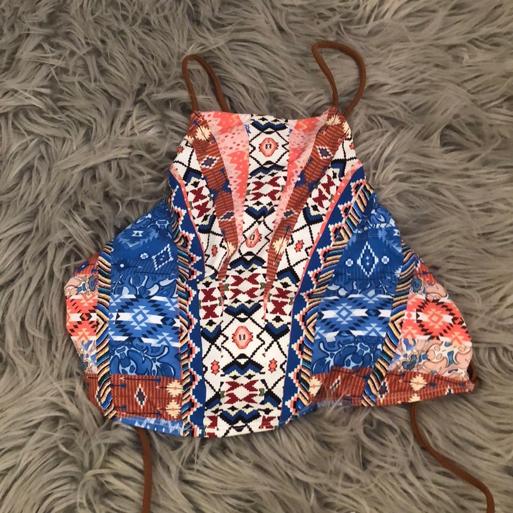 NWOT High neck altar’d state bikini top